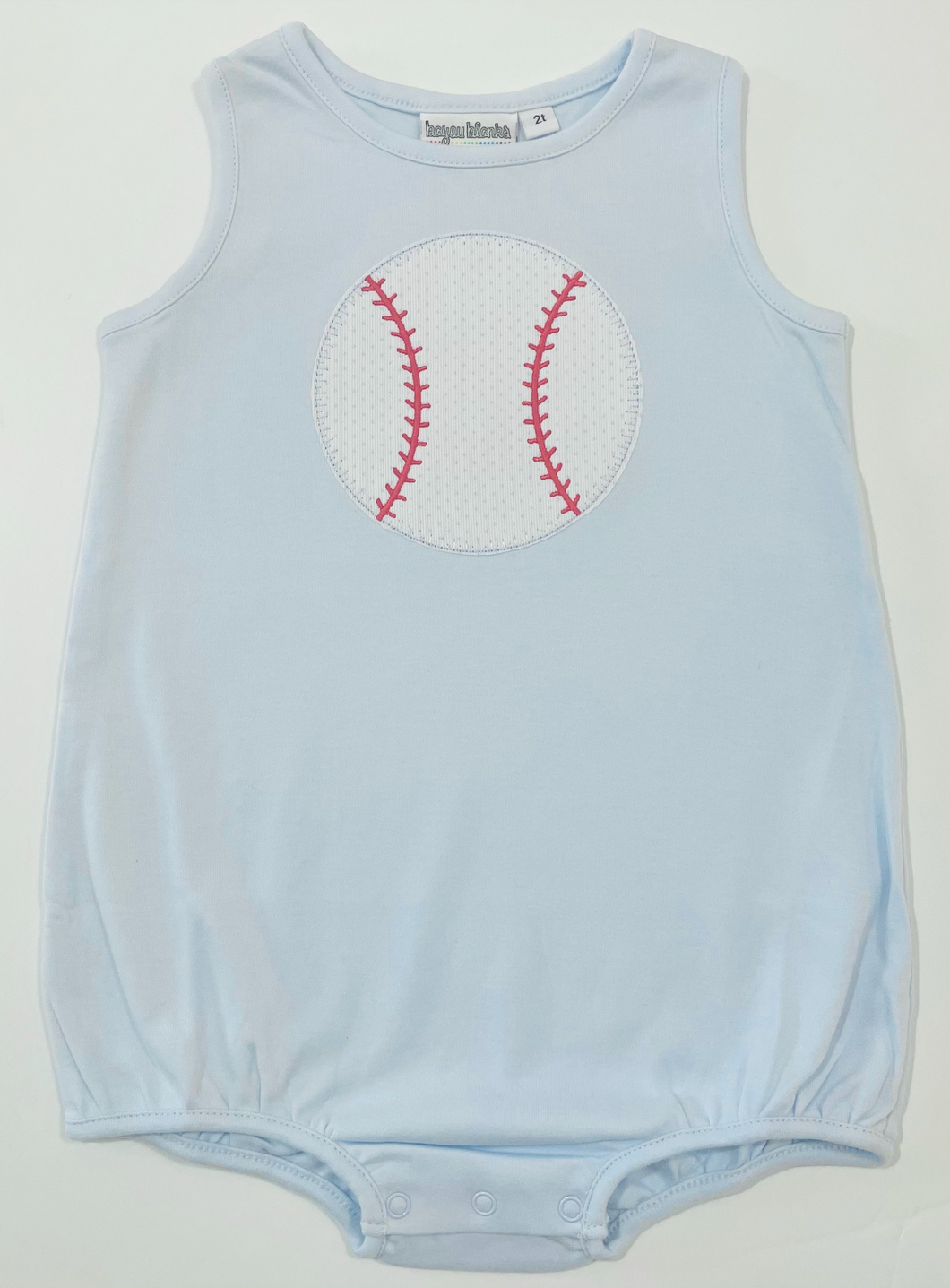 Baby Blue Baseball Bubble (Pink available)
